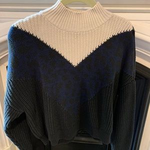 Kendall & Kylie multicolored turtleneck